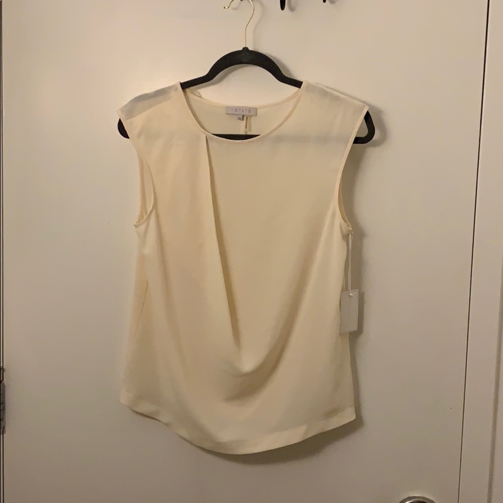 Cream dress shirt